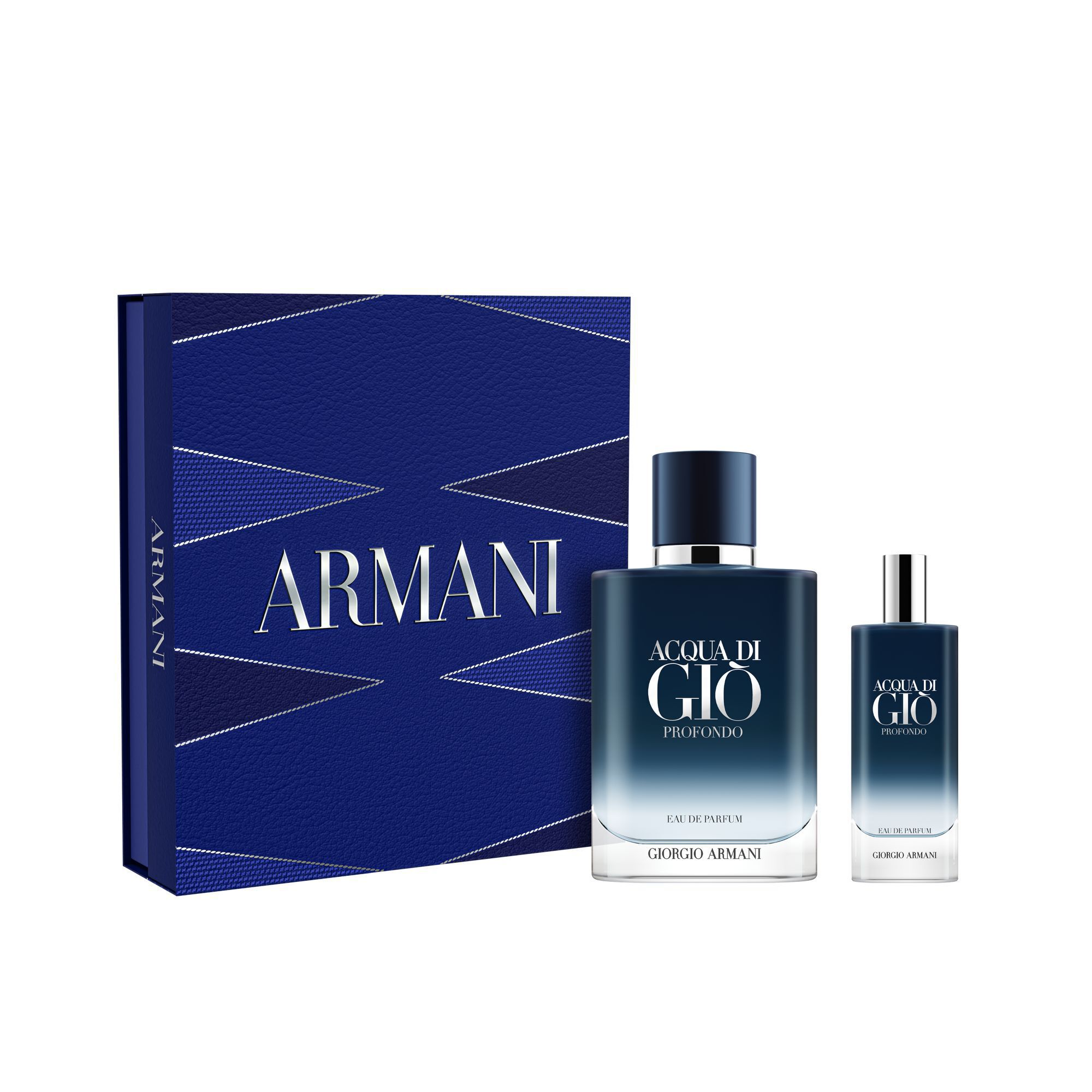 ACQUA DI GIO PROFONDO EAU DE PARFUM 100ML COFANETTO REGALO FESTA DEL PAPA