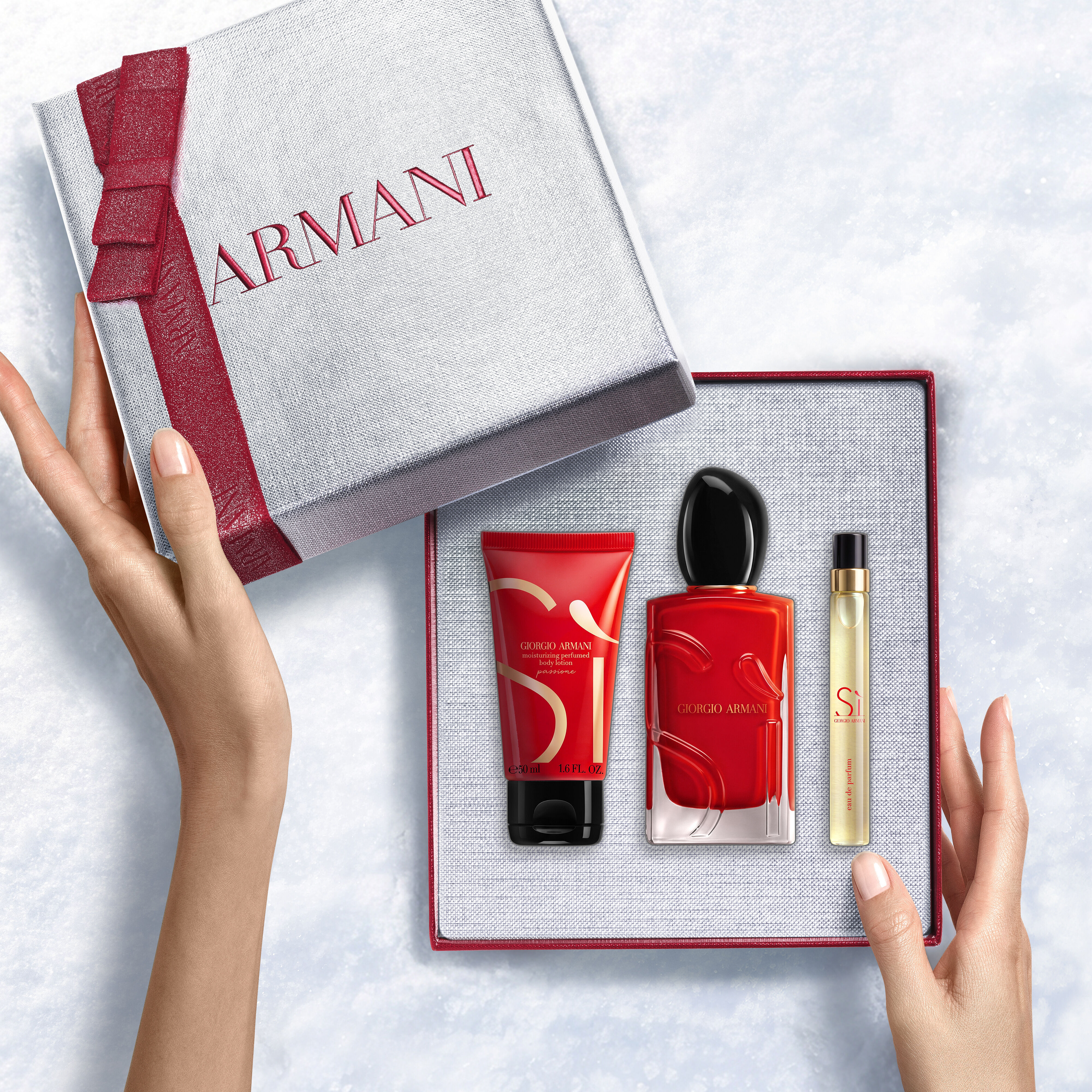 Si Passione Eau de Parfum Set regalo natalizio da 100ml
