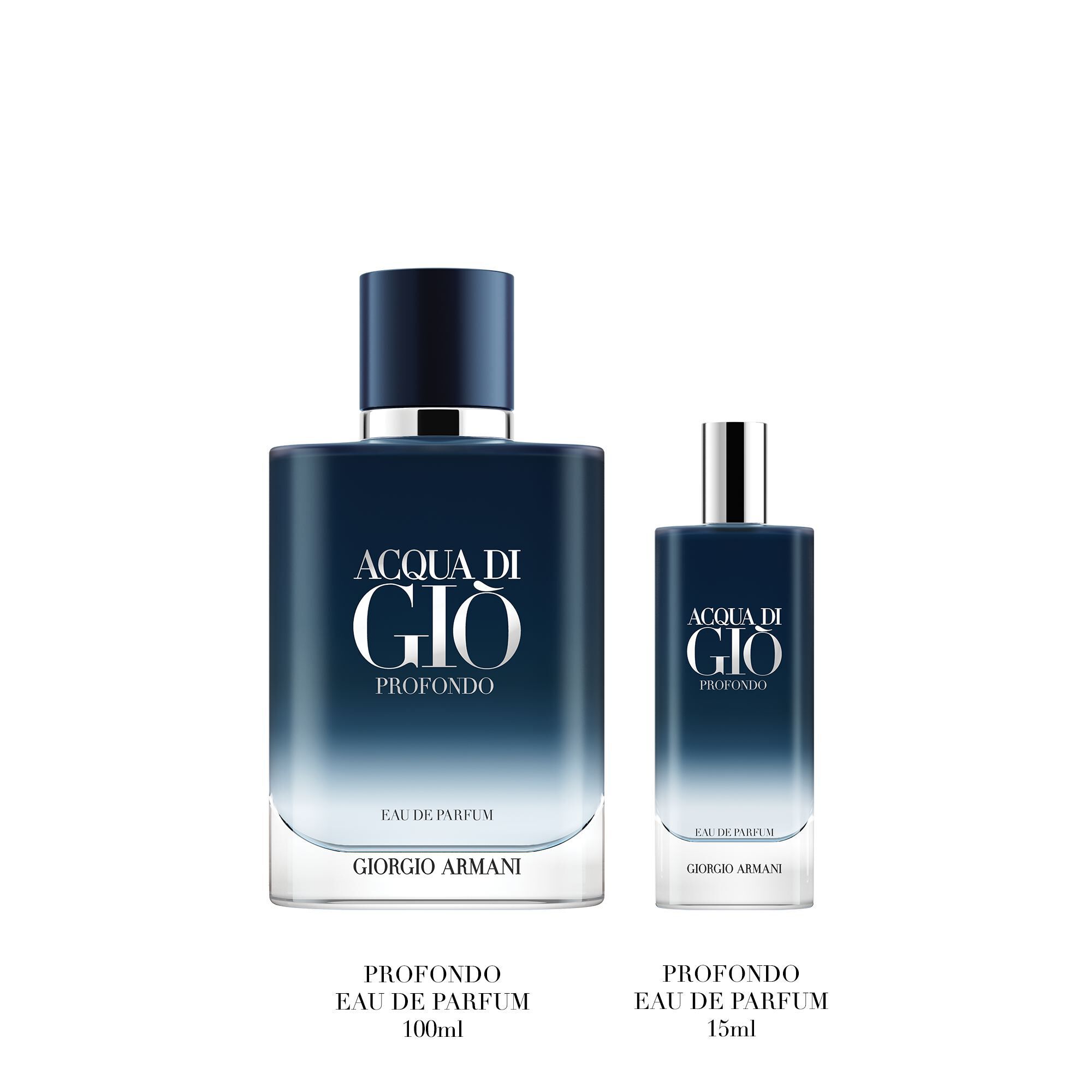 ACQUA DI GIO PROFONDO EAU DE PARFUM 100ML COFANETTO REGALO FESTA DEL PAPA