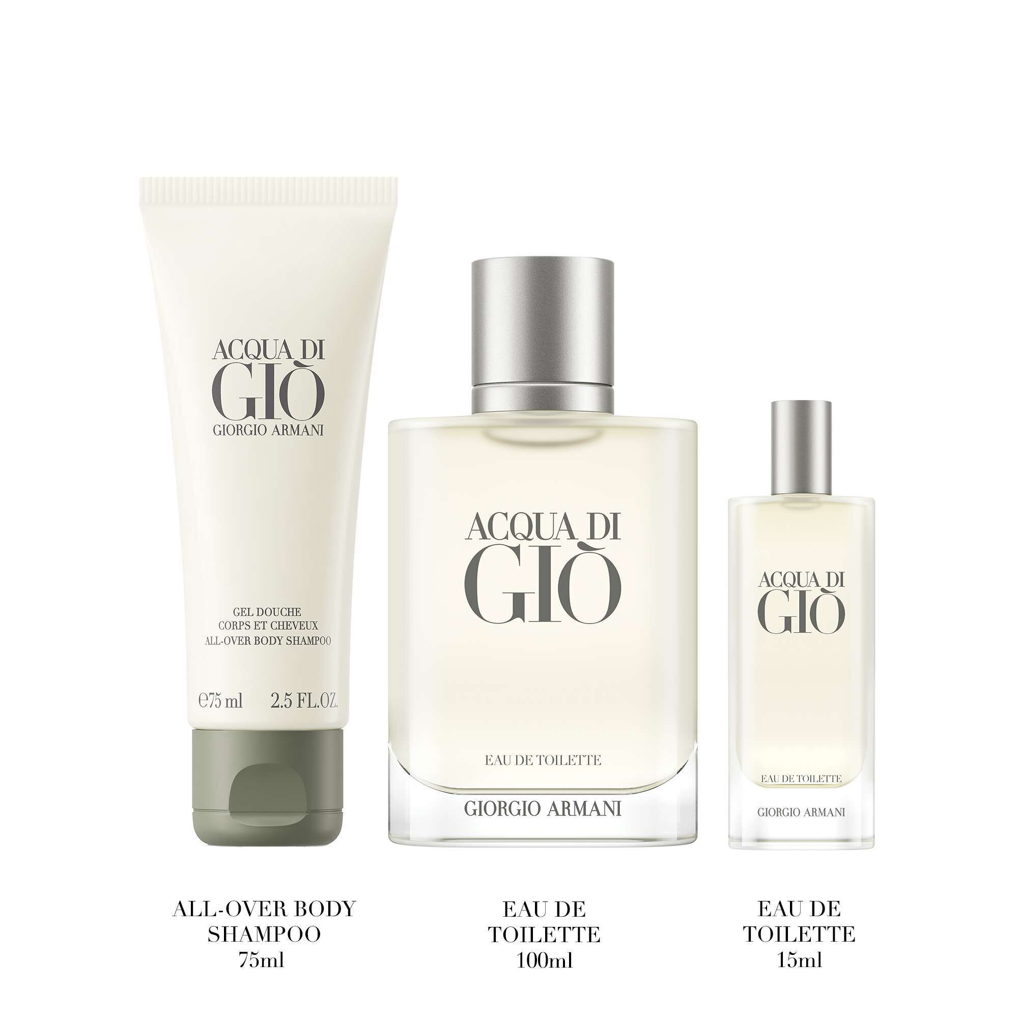 ACQUA DI GIO EAU DE TOILETTE 100ML COFANETTO REGALO