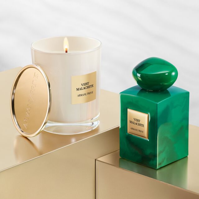 ARMANI/PRIVE VERT MALACHITE & CANDELA DUO