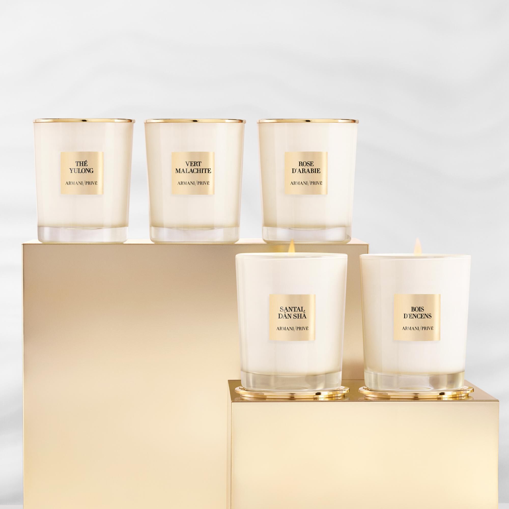 CANDLES PROFUMATE ARMANI/PRIVE VERT MALACHITE