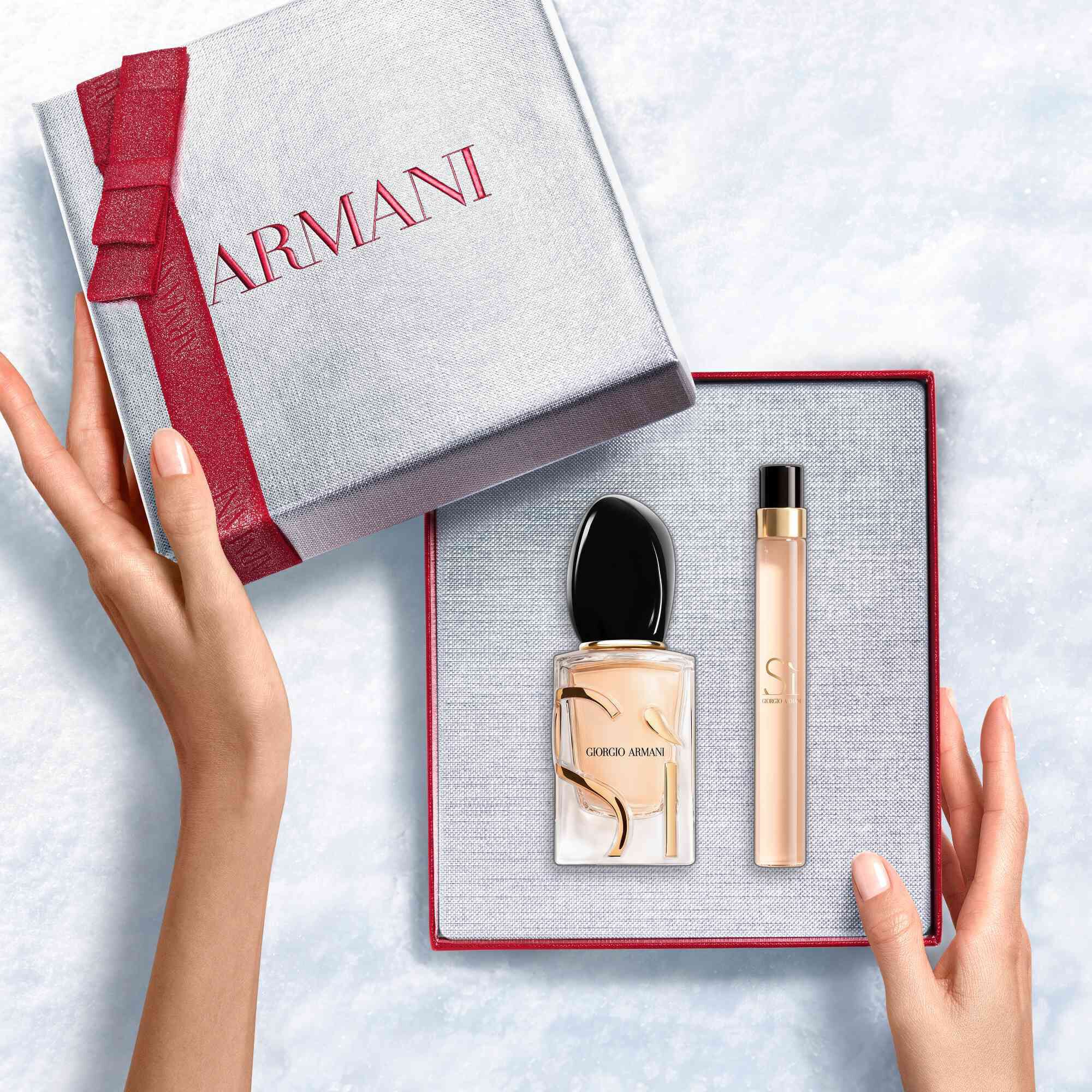 Si Eau de Parfum Set regalo natalizio da 30ml